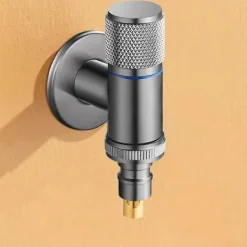 Tvättmaskiner-Tvättmaskin Automatisk Vattenstoppventil Massiv Mässing Enkel Kall Väggmonterad Kallvattenutlopp B