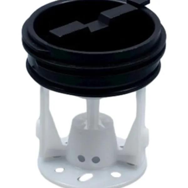 Tvättmaskiner-Tvättmaskin avloppspump, knappskydd, avloppsutloppspackning, luddfilter för tvättmaskinsavlopp, tvättmaskinstillbehör för att hålla rent och