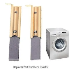 Tvättmaskiner-Tvättmaskin Elektrisk Motor Kolborste, Tvättmaskin Motor Kolinsatser Borstar L94mf7 För