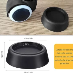 Tvättillbehör-Tvättmaskin Fot Anti-vibrationsdynor Buller Anti-vibrationsavgift