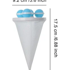 Tvättillbehör-Tvättmaskin Hår Ludd Fångare, Flytande Husdjur Päls Tvätt Fångare Återanvändbar Tvättmaskin Filtrering Boll