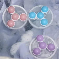 Tvättillbehör-Tvättmaskin Hår Ludd Fångare, Flytande Husdjur Päls Tvätt Fångare Återanvändbar Tvättmaskin Filtrering Boll