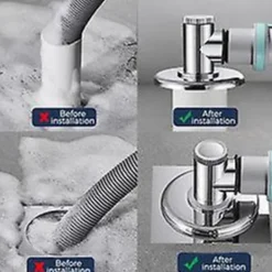 Tvättmaskiner-Tvättmaskin Kontrollera Golv Trefaldig Tvättmaskin Avloppsrör Golv Gemensam Användning Rör Deodorant Lock Överflöd Specialskarv GAO242288