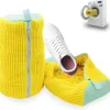 Tvättillbehör-Tvättmaskin tvättpåse, klädpåsar för återanvändbara skor, Tvättmaskinspåse för sportskor sneakers tvättförvaring (2 st)