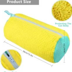 Tvättillbehör-Tvättmaskin tvättpåse, klädpåsar för återanvändbara skor, Tvättmaskinspåse för sportskor sneakers tvättförvaring (2 st)