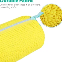 Tvättillbehör-Tvättmaskin tvättpåse, klädpåsar för återanvändbara skor, Tvättmaskinspåse för sportskor sneakers tvättförvaring (2 st)