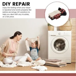 DAO Tvättmaskiner-Tvättmaskinsdörrlås Zv-446 Tvättmaskinsdörrlåsbrytare T42805311700 Ersättningsdelar [DB]