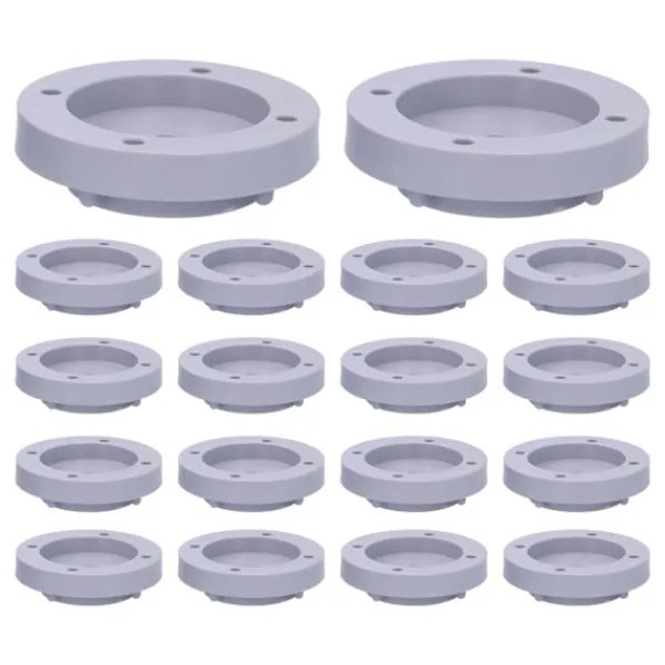 Tvättillbehör-Tvättmaskinsfötter Bas Halkfri Ljudreducering Anti Vibrationsbricka för Hushållsapparater