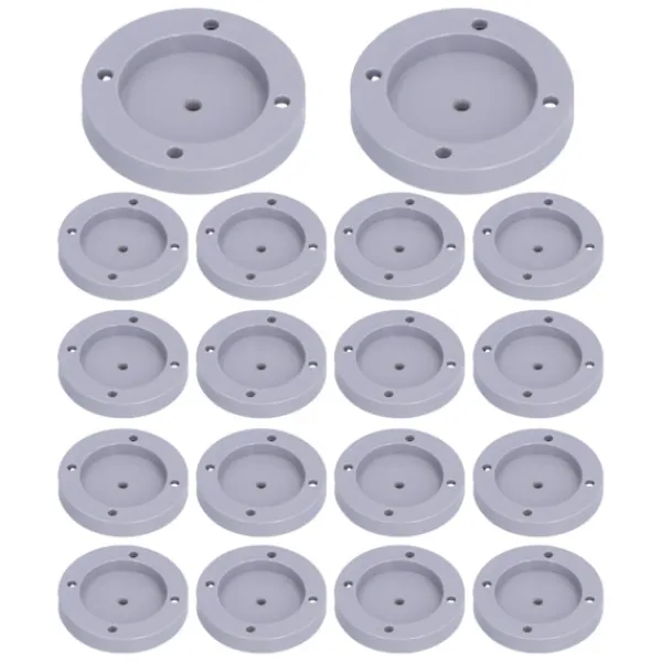 Tvättillbehör-Tvättmaskinsfötter Bas Halkfri Ljudreducering Anti Vibrationsbricka för Hushållsapparater