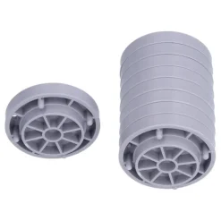 Tvättillbehör-Tvättmaskinsfötter Bas Halkfri Ljudreducering Anti Vibrationsbricka för Hushållsapparater