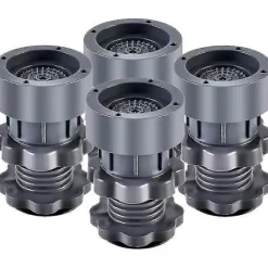 Tvättmaskiner-Tvättmaskinsfötter Stöd Justerbara Höga Halkfria Anti-vibrationsfötter För Tvättmaskin Och Torktumlare