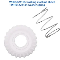 Tvättmaskiner-Tvättmaskinskoppling WH05X24185 & Kopplingsfjäder WH01X24434, Koppling för Klädtvättmaskin Re