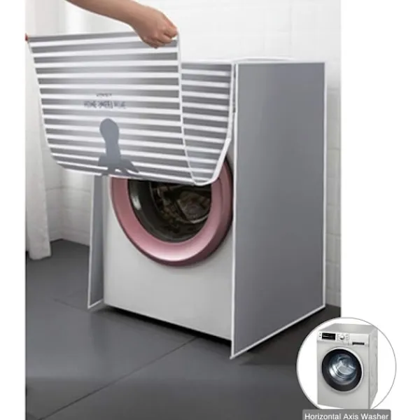 Tvättmaskiner-Tvättmaskinskydd Dammtätt Solskydd