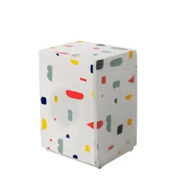 Tvättmaskiner-Tvättmaskinskydd för utomhusbruk, Vattentätt tvättmaskinskydd, Frontmatad stänksäker solskydd (62 x 56 x 83 CM)