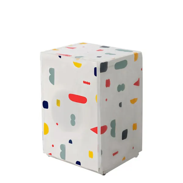 Tvättmaskiner-Tvättmaskinskydd för utomhusbruk, Vattentätt tvättmaskinskydd, Frontmatad stänksäker solskydd (62 x 56 x 83 CM)