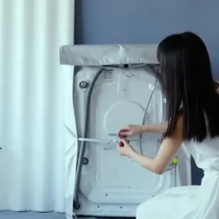 Tvättmaskiner-Tvättmaskinskydd, Vattentätt Torktumlarskydd Solskydd