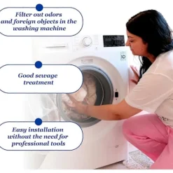 Tvättmaskiner-Tvättmaskinsreservdelar, Bosch luddfilter 00647920/00605010/00602008 och Siemens luddfilter