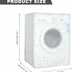 Tvättmaskiner-Tvättmaskinsskydd, kylskåpsskydd, skydd för frontmatad tvättmaskin