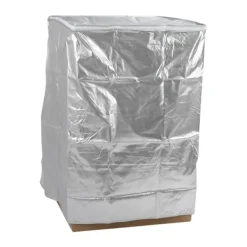 Tvättmaskiner-Tvättmaskinsskydd Vatten Dammskydd Solskydd Dragkedja Oxfordtyg Håll Din Tvättmaskin Ren Tvättmaskinskydd för Hem Kök Silvergrå M