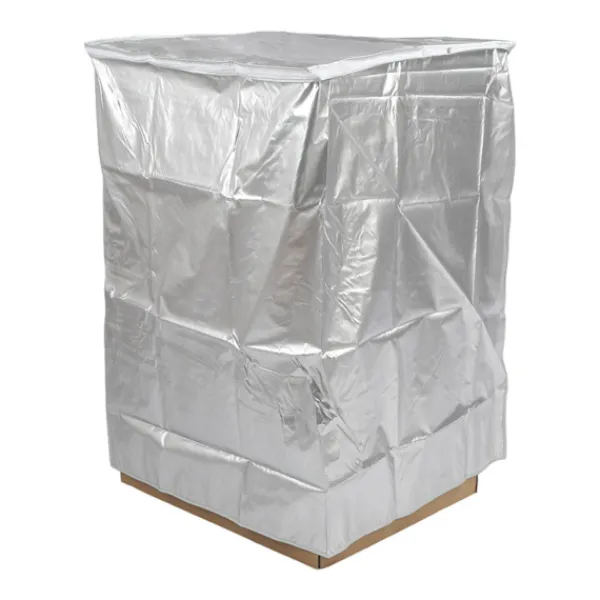 Tvättmaskiner-Tvättmaskinsskydd Vatten Dammskydd Solskydd Dragkedja Oxfordtyg Håll Din Tvättmaskin Ren Tvättmaskinskydd för Hem Kök Silvergrå M