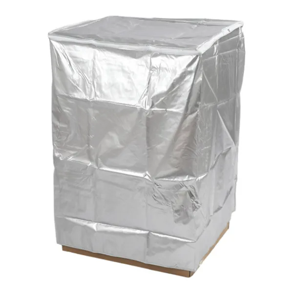 Tvättmaskiner-Tvättmaskinsskydd Vatten Dammskydd Solskydd Dragkedja Oxfordtyg Håll Din Tvättmaskin Ren Tvättmaskinskydd för Hem Kök Silvergrå M