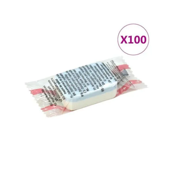 VIDAXL Rengöringsmedel-Tvättmaskinstabletter - - Avkalka - 100 stycken - Frisk - Tablett - 5.98x5.98x5.67 cm