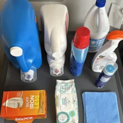 Holocky Tvättmaskiner-Tvättmaskinstäcke, Ovanpå, Halkskydd, Dammskydd 60*50CM