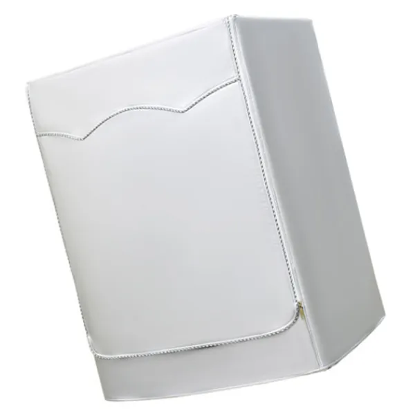 Tvättmaskiner-Tvättmaskinsöverdrag Vattentätt Dammtät solkräm för helautomatisk tvättmaskin Silvering Oxford tyg Piping Dragkedja L