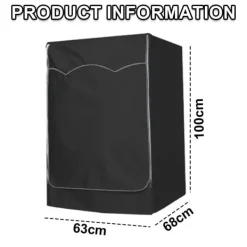 del Tvättmaskiner-Tvättmaskin/torktumlare skydd - skydd för vattentät och 63x68x100 cm