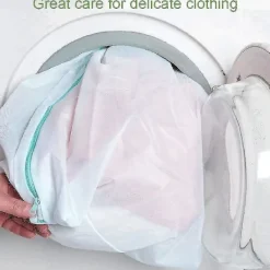 Tvättillbehör-Tvättpåse Xxl För Tvättmaskin 90 X 110 Cm Tvättpåse Återanvändbar Fint Maskad