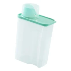 Tvättillbehör-Tvättpulverbehållare Genomskinlig Tvättpulverförvaringslåda För Garderob [DM]