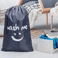 Tvättillbehör-Tvättsäck för Resor, Smutsiga Kläder Organizer Stor Nog att Rymma Massor av Tvätt Lätt Passar en Tvättkorg eller Tvättställning