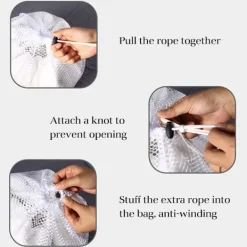 Tvättillbehör-Tvättsäckar - Tvättnät - Skydda tvätten i tvättmaskinen