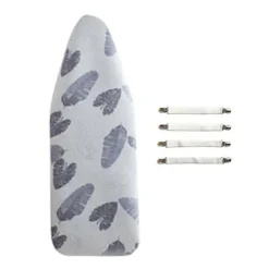 Strykjärn-Typ B Strykbrädsöverdrag 147x48cm Tjock Vaddering Fläckresistent Strykbräda Vadderat Överdrag - WELLNGS