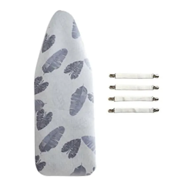 Strykjärn-Typ B Strykbrädsöverdrag 147x48cm Tjock Vaddering Fläckresistent Strykbräda Vadderat Överdrag - WELLNGS