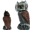 Skadedjur & Insekter-Uggla Skräm fågel kontroll enheter med 360° svängbart huvud vattentätt falsk uggla