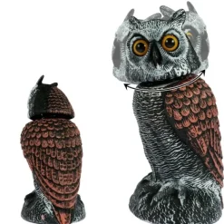 Skadedjur & Insekter-Uggla Skräm fågel kontroll enheter med 360° svängbart huvud vattentätt falsk uggla