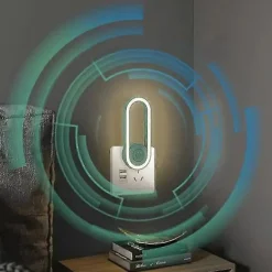 Skadedjur & Insekter-Ultraljud Elektronisk Myggavvisare Hushåll Mygga Mus Kackerlacka Avvisande Lampa Inomhus Insektsdödare Avvisa Ljus