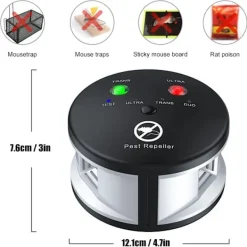 NSF Skadedjur & Insekter-Ultraljud möss mus repeller ultraljud elektronisk skadedjur kontroll gnagare råtta mus repeller