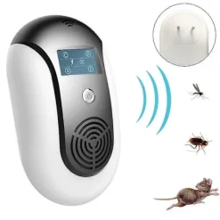 GIFT OF G Skadedjur & Insekter-Ultraljud Myggavvisare, Elektronisk Musavvisare, Myravvisare, Flugavvisare, Spindelavvisare, Kackerlacksavvisare, Svart