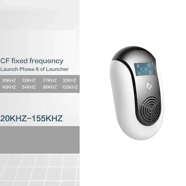 GIFT OF G Skadedjur & Insekter-Ultraljud Myggavvisare, Elektronisk Musavvisare, Myravvisare, Flugavvisare, Spindelavvisare, Kackerlacksavvisare, Svart