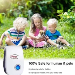 Fww Skadedjur & Insekter-Ultraljud Skadedjursbekämpare 6-pack Inomhus Elektronisk Mygga Kackerlacka Mus Avvisare