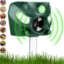 Skadedjur & Insekter-Ultraljuds Kattskrämma, Ultraljuds Insektskrämma, Musavskräckare för Utomhusträdgårdar