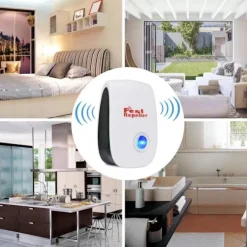 Skadedjur & Insekter-Ultraljuds mus- och råttskrämma, 4 st ultraljudsskydd mot möss, ny version, myggskrämma, apparat mot flugor och insekter