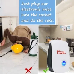 Skadedjur & Insekter-Ultraljudsmus och råtta, 4 st ultraljudsavvisande medel mot möss, ny version, myggavvisande medel, apparat mot flugor och insekter