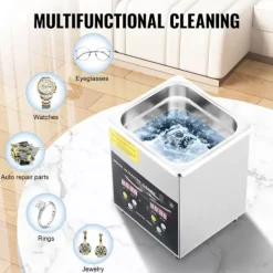 DUOKU Städmaskiner-Ultraljudsrengörare--2 L-Digital professionell laboratorierengörare med timer-Värme 100 W