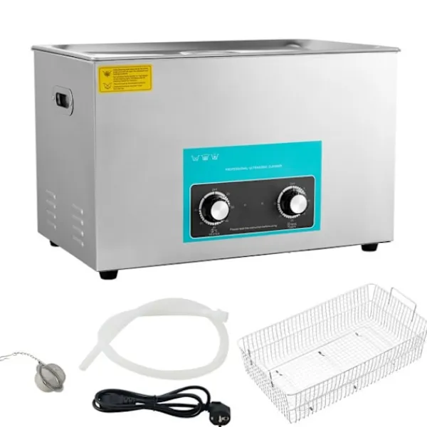 DUOKU Städmaskiner-Ultraljudsrengörare--30 L-Kraftfull Ultraljudsrengöringsmaskin-för Djupa Delar, Smycken, Glasögon