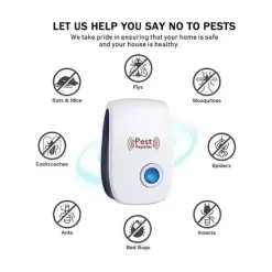 Skadedjur & Insekter-Ultraljudsskrämma, Ultraljudsskrämma för möss 6-pack, Ultraljudsskrämma för möss och råttor Effektiv mot möss, råttor, flugor