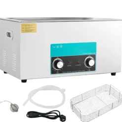 DUOKU Städmaskiner-Ultraljudstvätt-- 22 L-Professionell Kontrollenhet med Värme och Timer-Rostfritt Stål 304