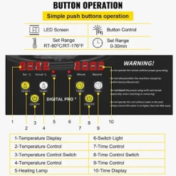 DUOKU Städmaskiner-Ultraljudstvätt--3 L-Digital Professionell Laboratorietvätt med Timer
